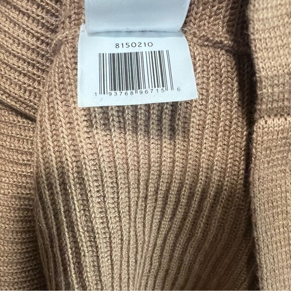 1.state Rib-Knit Puff-Sleeve Sweater -
Wild Oak, New with Tags - Picture 5 of 7